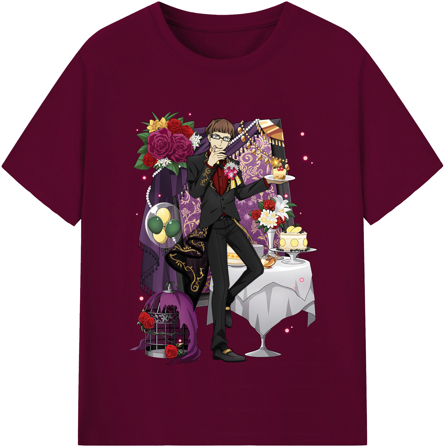 （画像用） 文豪ストレイドッグス Bungo Stray Dogs レディースカジュアルプリントTシャツ（綿100％）